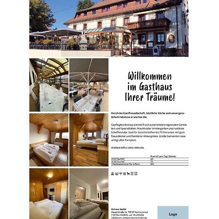 Gasthaus Zum Ochsen Hotel Herrischried Kültér fotó